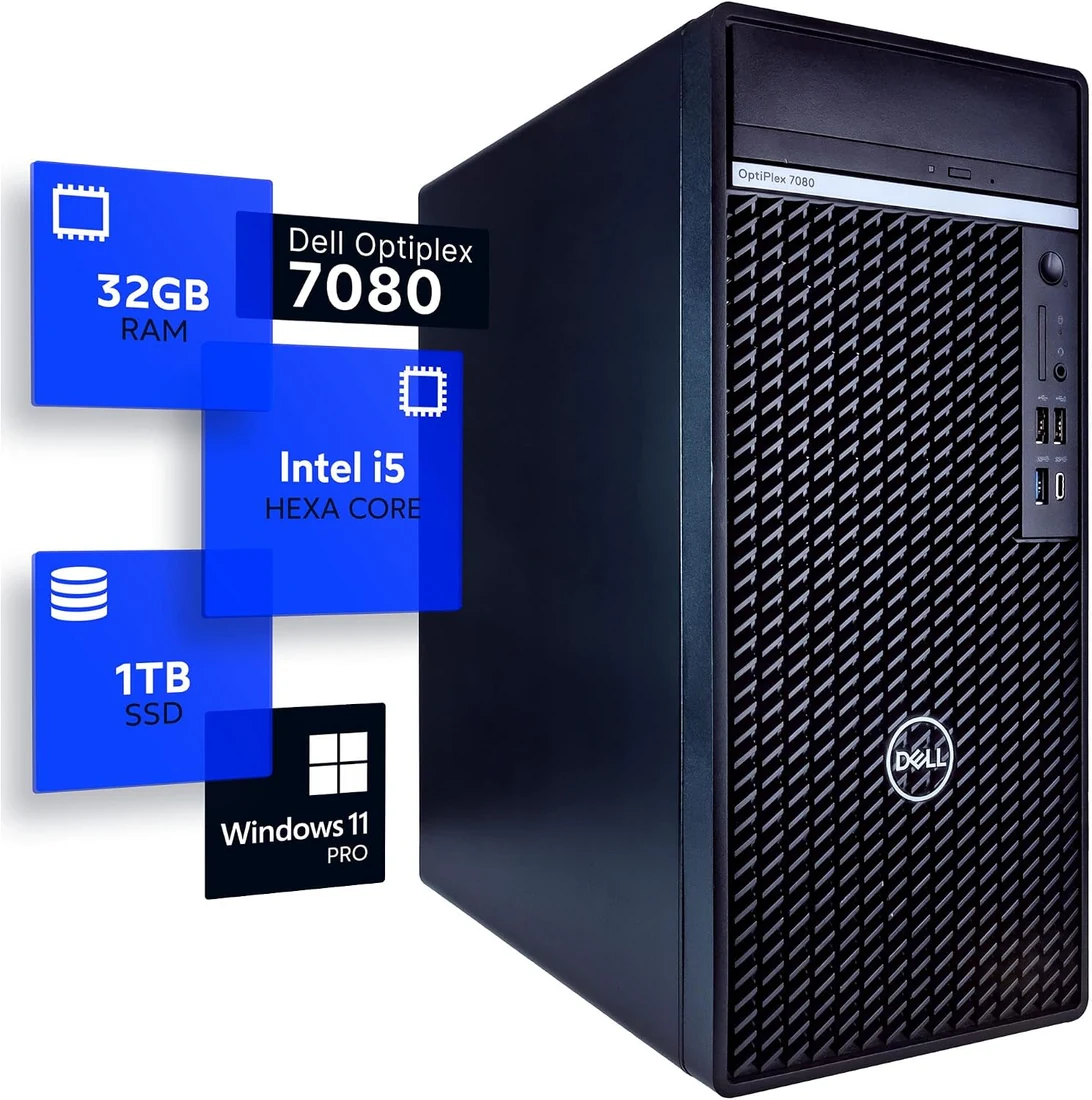 Dell Optiplex 7080 — настолен компютър
