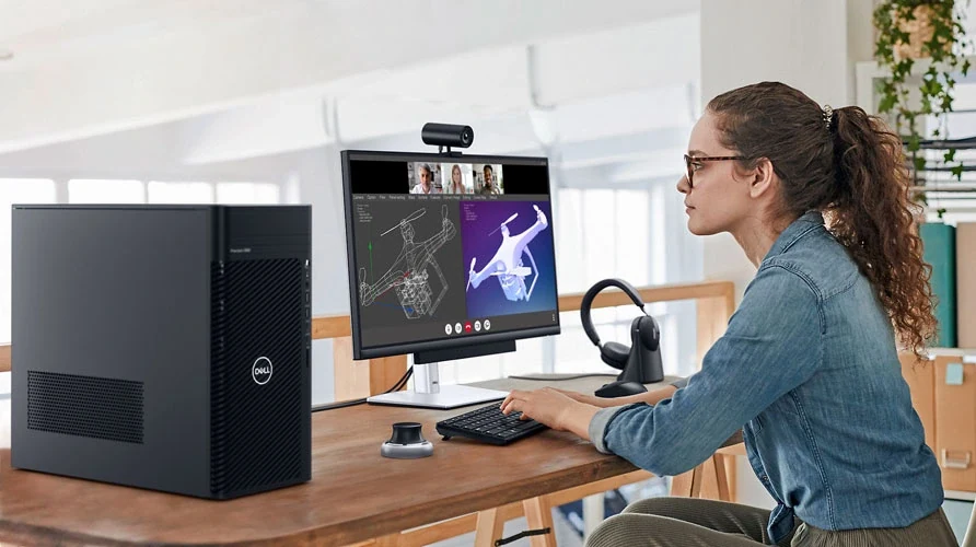 DELL PRECISION 3680 TOWER — настолен компютър