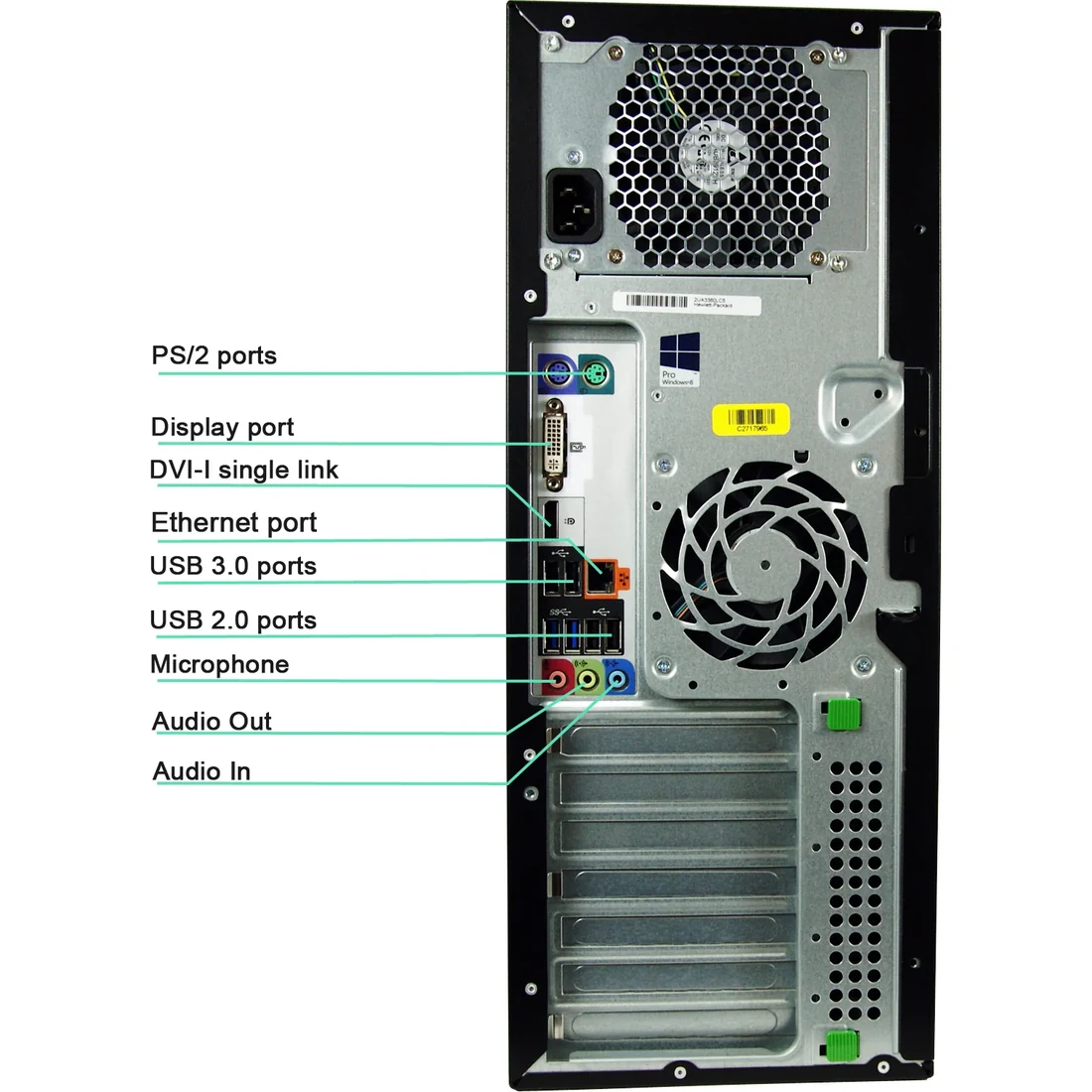HP Z220 WORKSTATION TOWER — настолен компютър