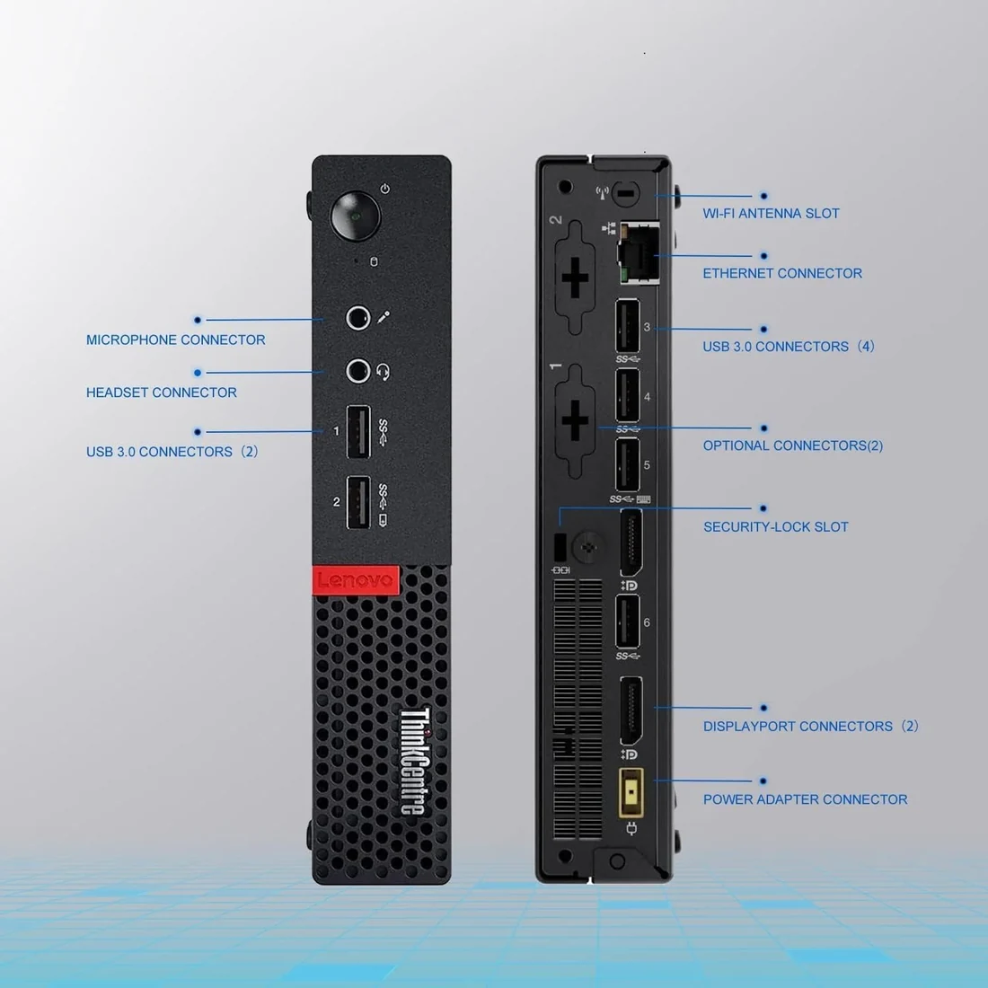 LENOVO THINKCENTRE M910Q TINY — настолен компютър