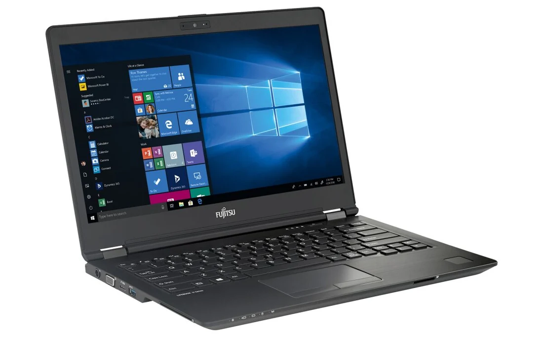Fujitsu Lifebook U7410 — рециклиран лаптоп