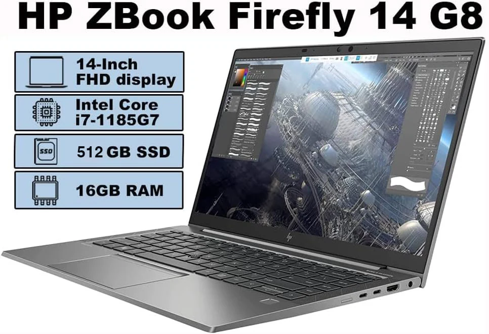HP ZBOOK FIREFLY 14 INCH G8 — рециклиран лаптоп
